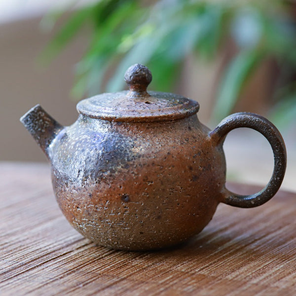 Théière Gongfu au feu de bois de Jing De Zhen (125 ml)