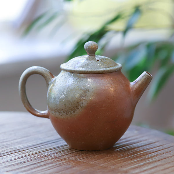 Théière Gongfu au feu de bois lisse (180 ml)