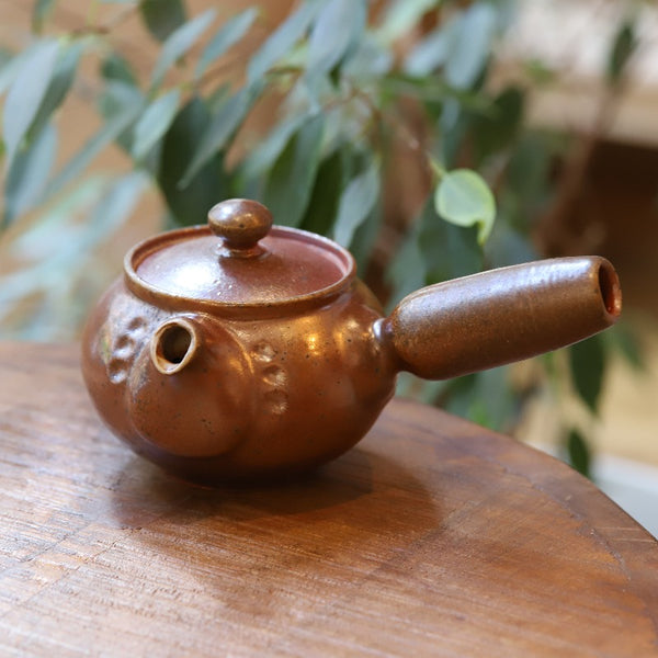 Kyusu Jiri Lang au feu de bois (190-290ml)