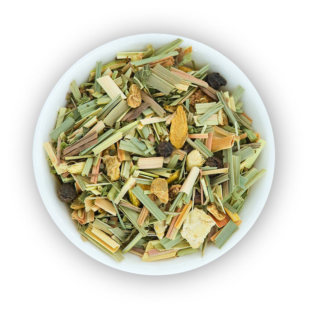 Lemon Crush Kraeuter Aufguss