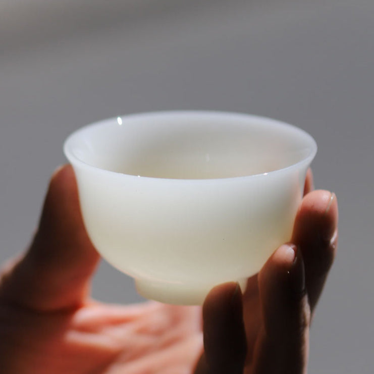 Teetasse aus Jade Porzellan aus Dehua