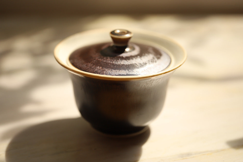 Holzofen-gebrannter Dancak Gaiwan (110 ml)