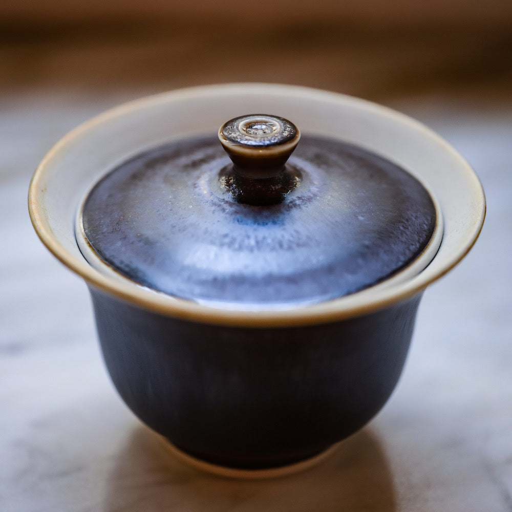Holzofen-gebrannter Dancak Gaiwan (110 ml)