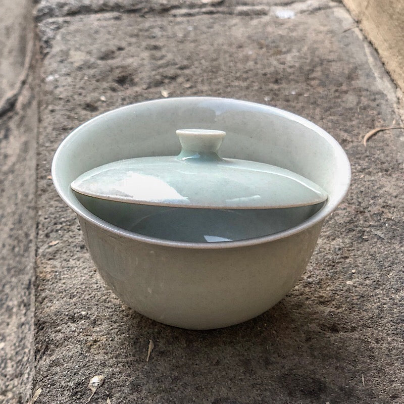 Mini Porzellan Gaiwan Grün (40 ml)