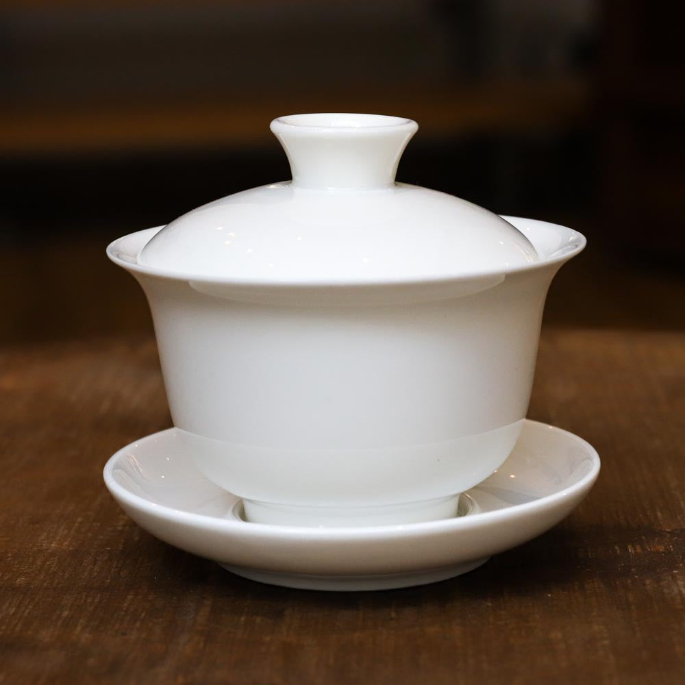 Porzellan Gaiwan Weiß (110 ml)