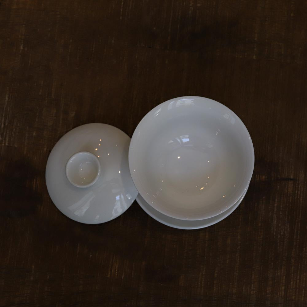 Porzellan Gaiwan Weiß (110 ml)