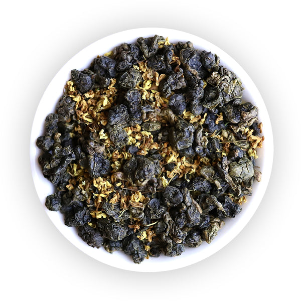 Thé Oolong Osmanthus - Tanbei Qingxin Ruanzhi Oolong aux fleurs d'osmanthus